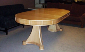 Oval dining table Custom Design